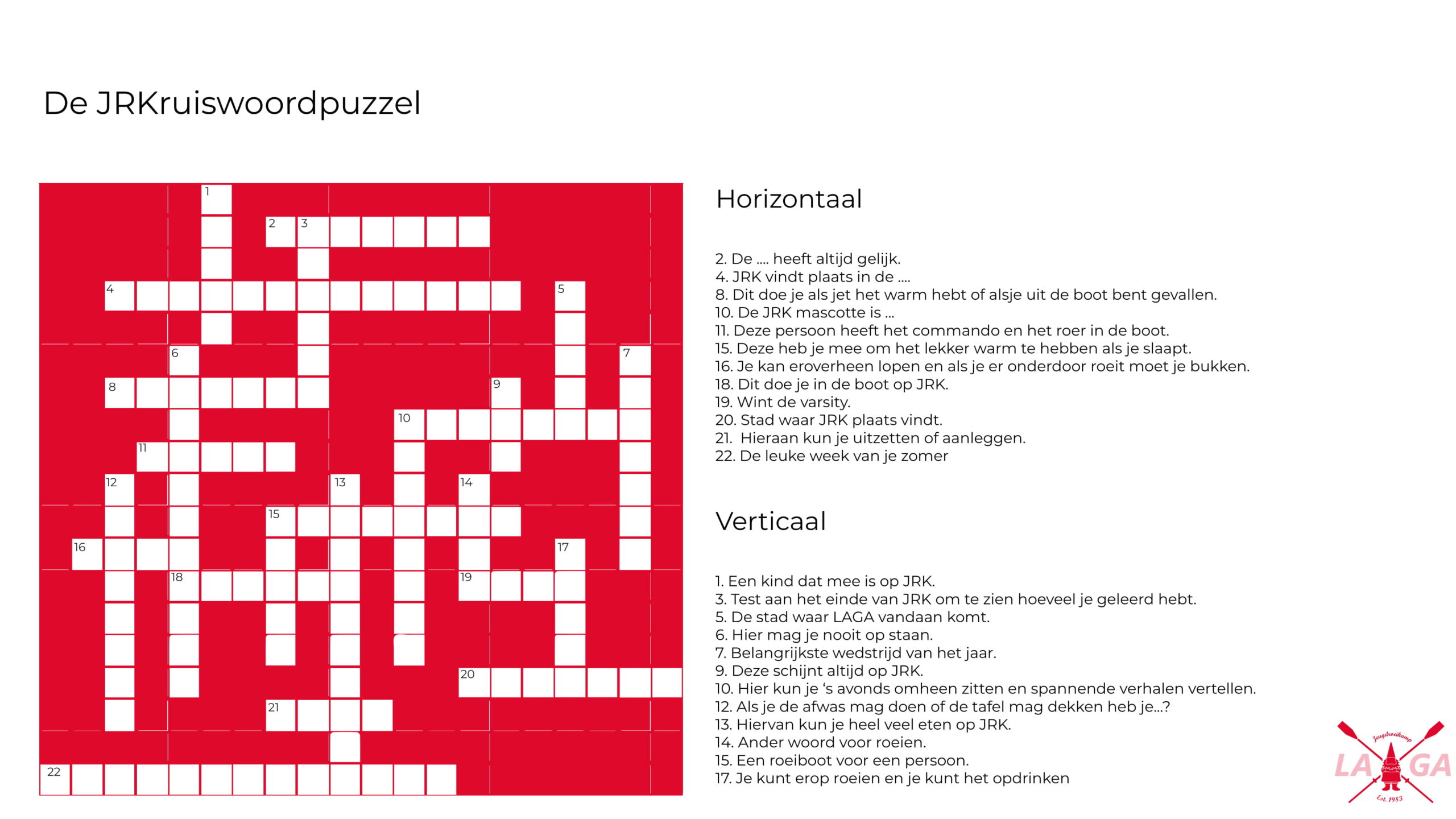 Read more about the article JRKruiswoordpuzzel